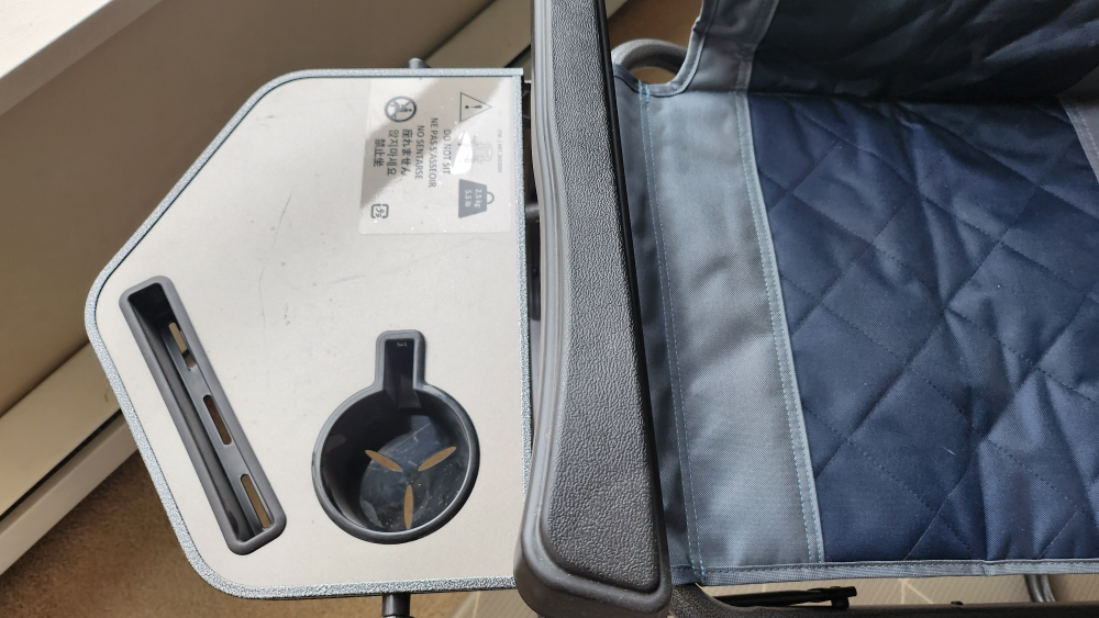 Folding Camping Chair with Side Table - photo 3
