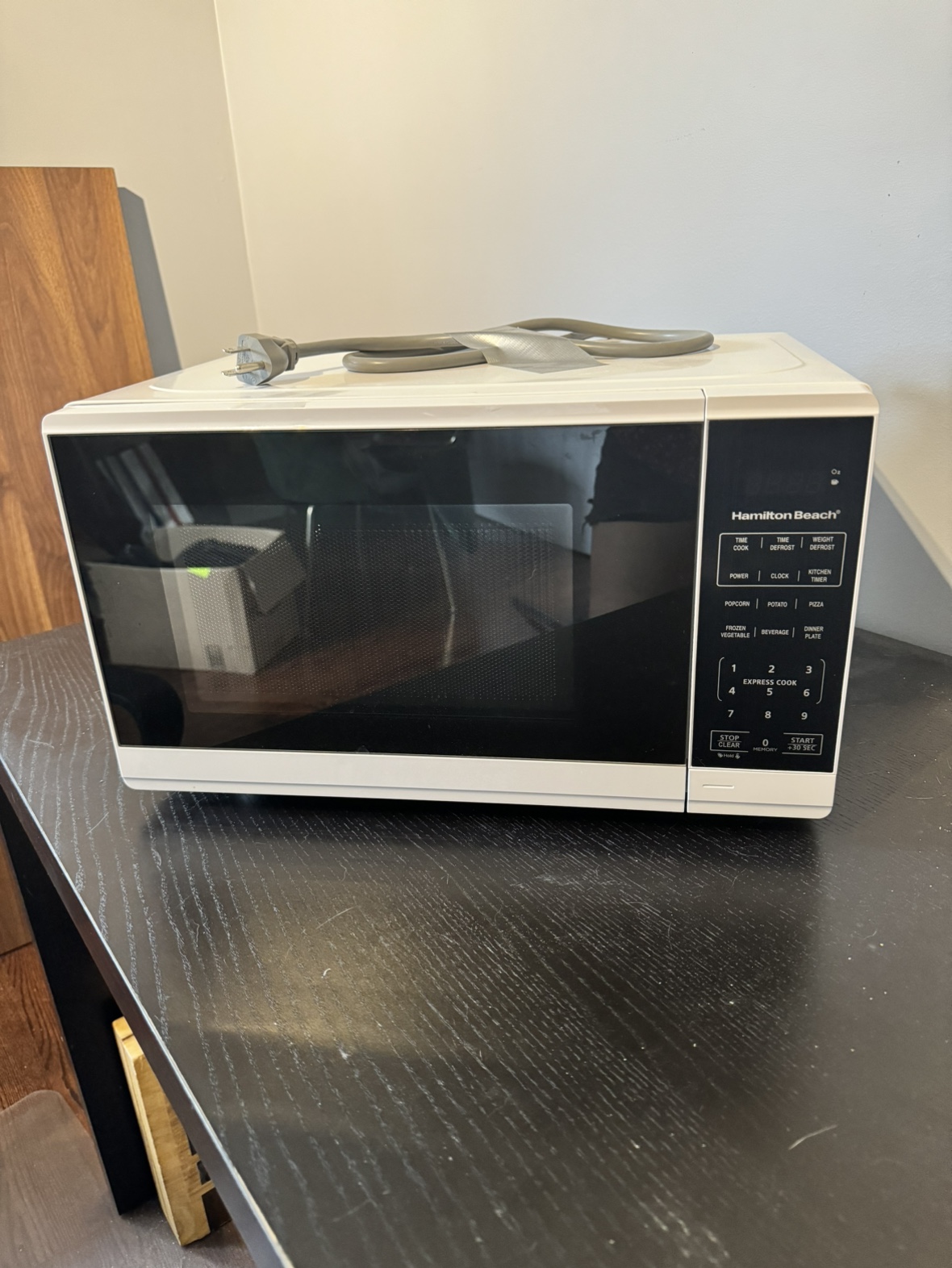 White Microwave