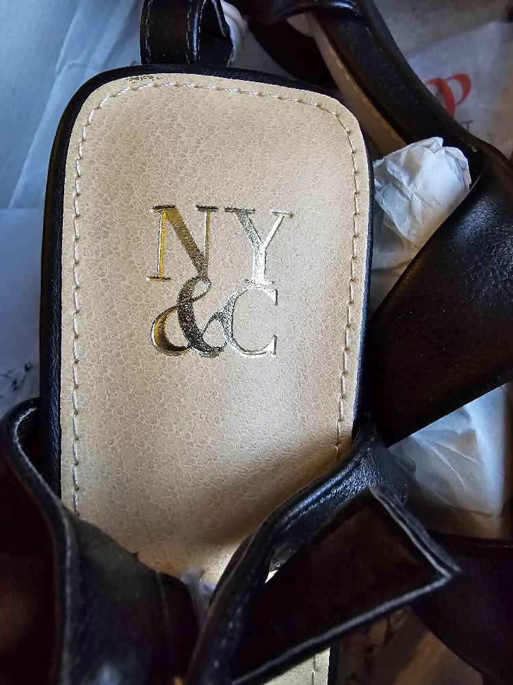 New York & Co. Womens Ankle Strap Open Toe Pumps image indicator(3)