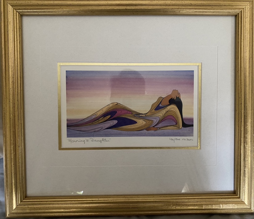 Framed print “Morning’s Daughter” 16” x 13” thumbnail