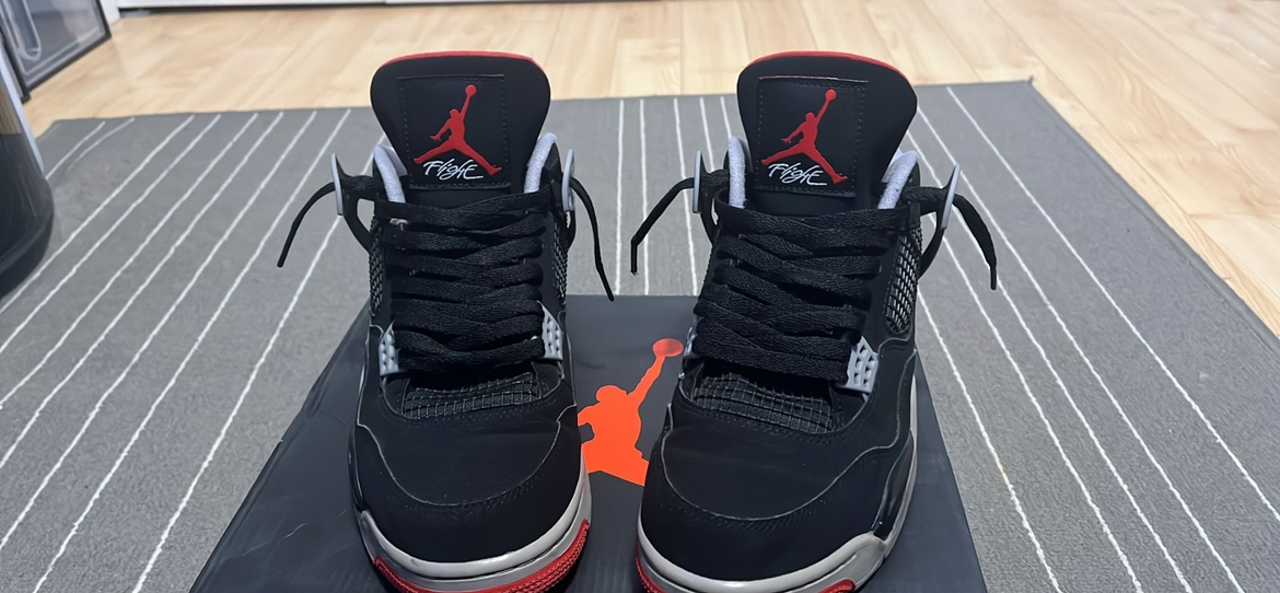 Jordan 4 breds - photo 2