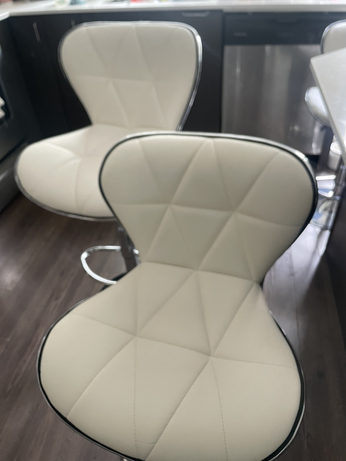 White Bar Stools for only $100