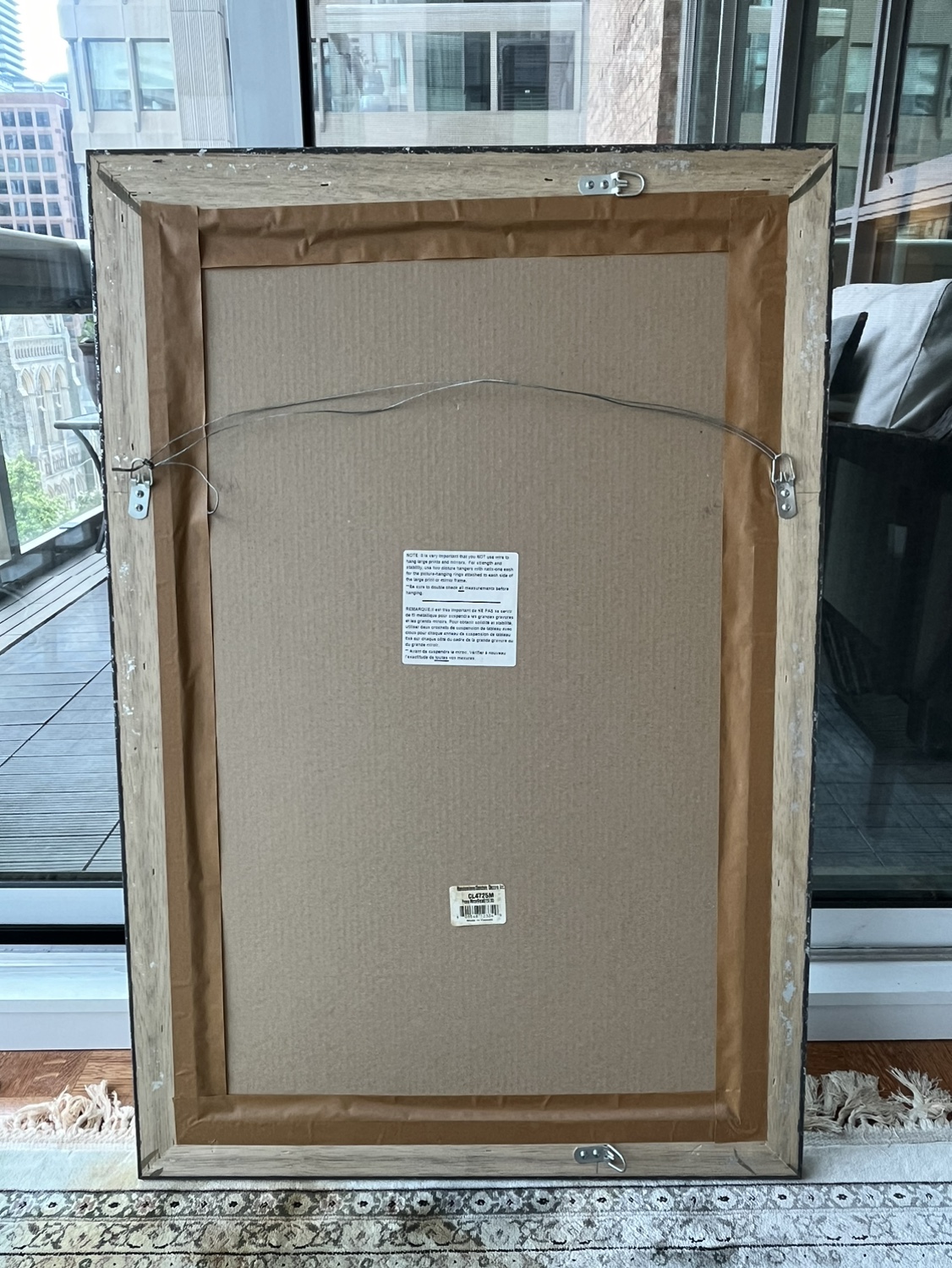 Silver/Gold Framed Mirror image indicator(4)