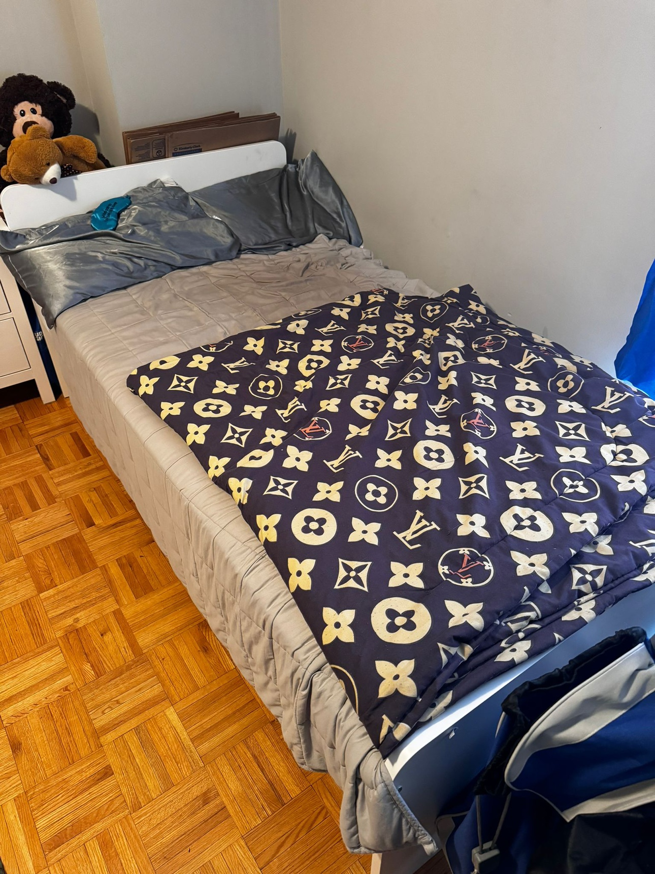 IKEA bed frame and mattress