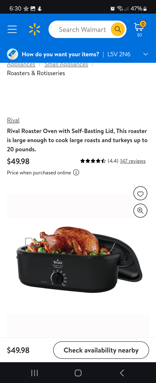 Rival Roaster Oven image indicator(5)