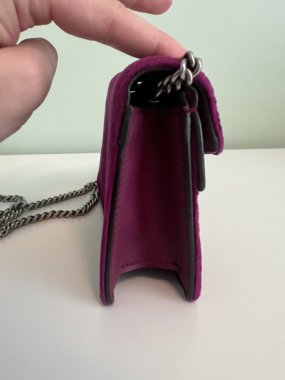 Gucci Velvet Dionysus Mini Bag image indicator(6)