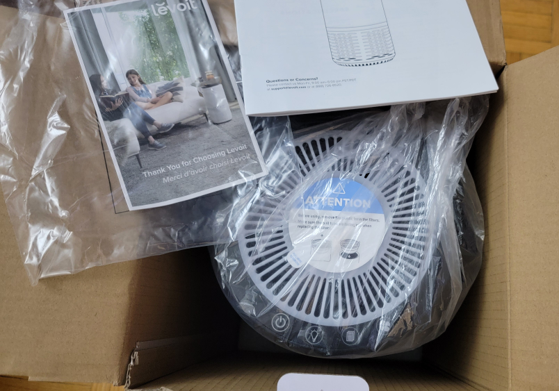 LEVOIT Air Purifier for Smokers Allergies and Pets, HEPA image indicator(9)