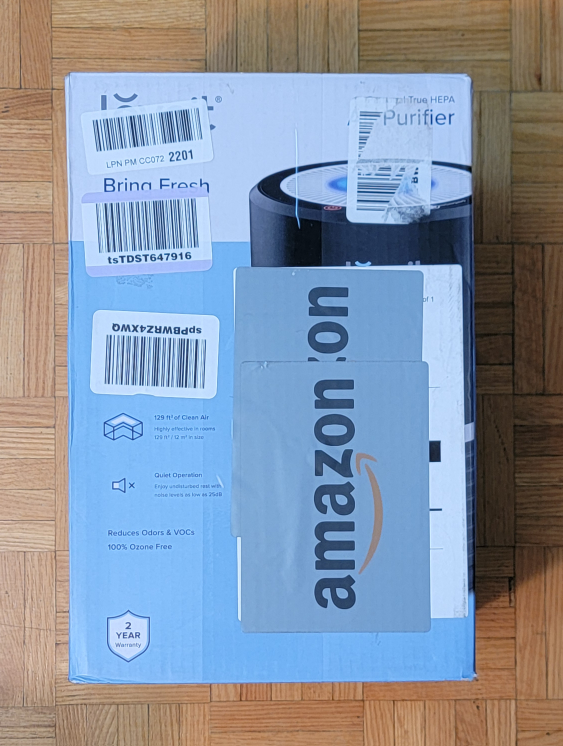 LEVOIT Air Purifier for Smokers Allergies and Pets, HEPA image indicator(10)