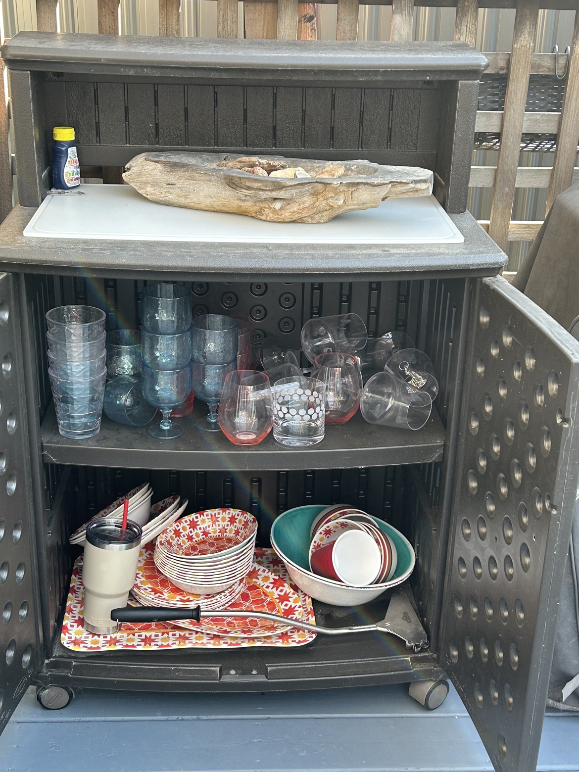 Outdoor storage on wheels - photo 5