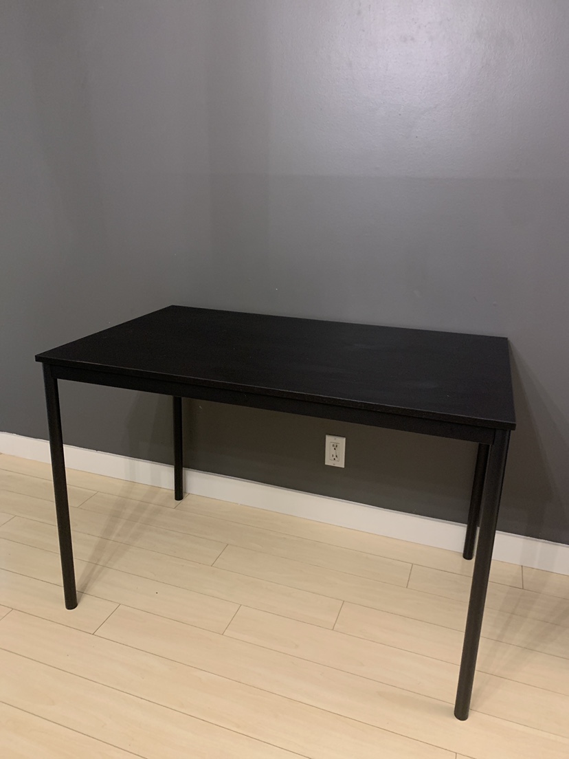 Ikea black dining table/work desk