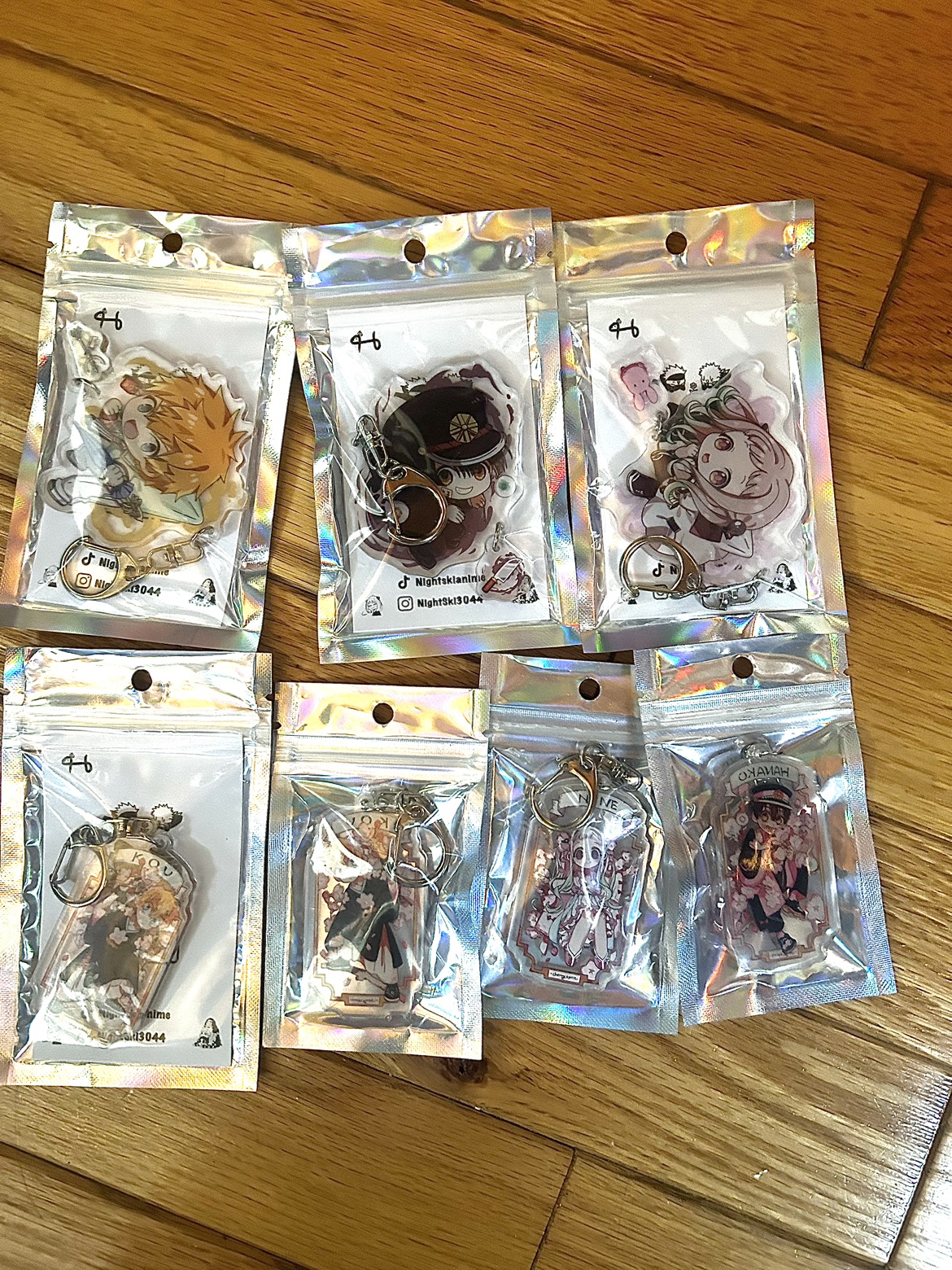 Hanako San keychain (the toilet bound)
