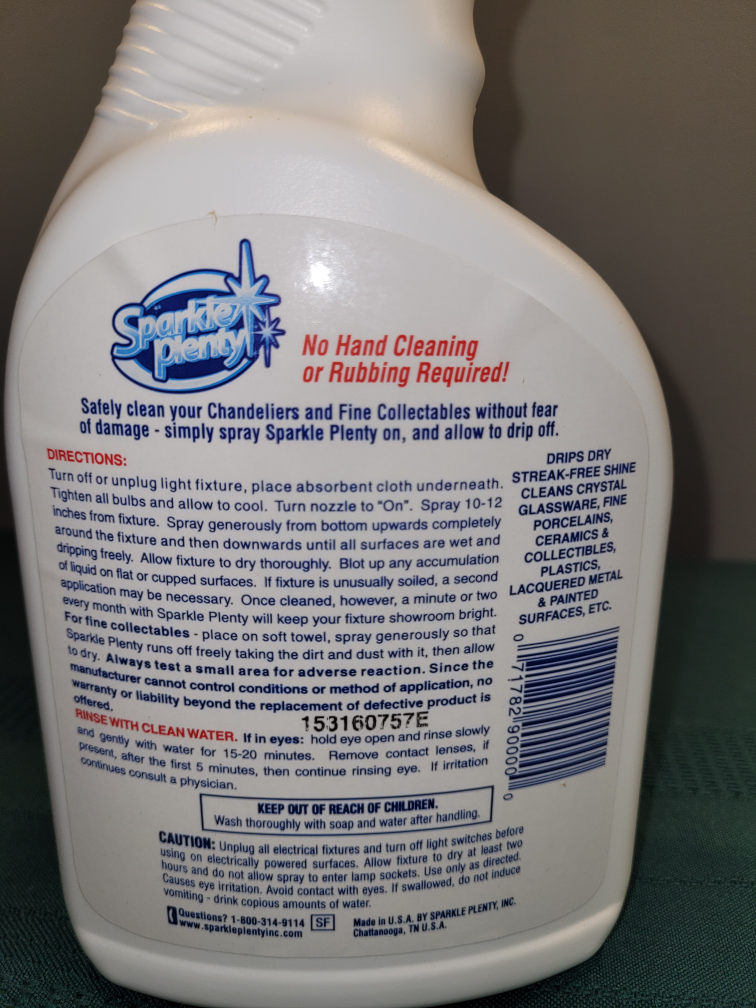 Reduced! Sparkle Plenty Crystal Chandelier Cleaner - photo 3