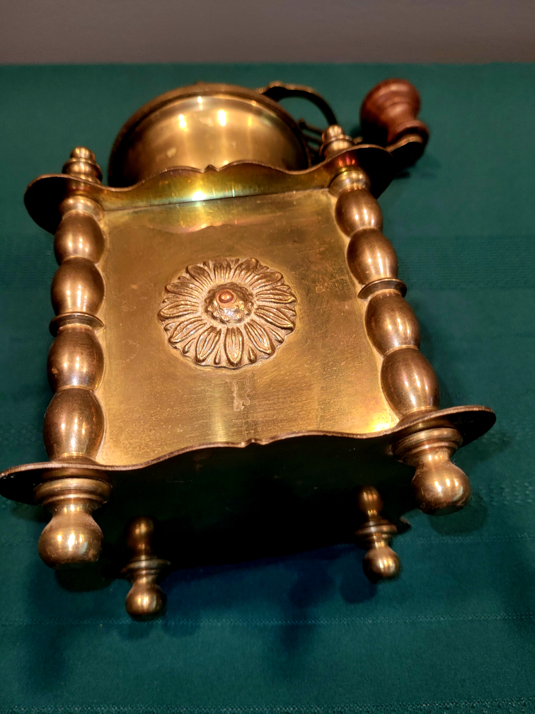 Vintage Brass Coffee Grinder - photo 5