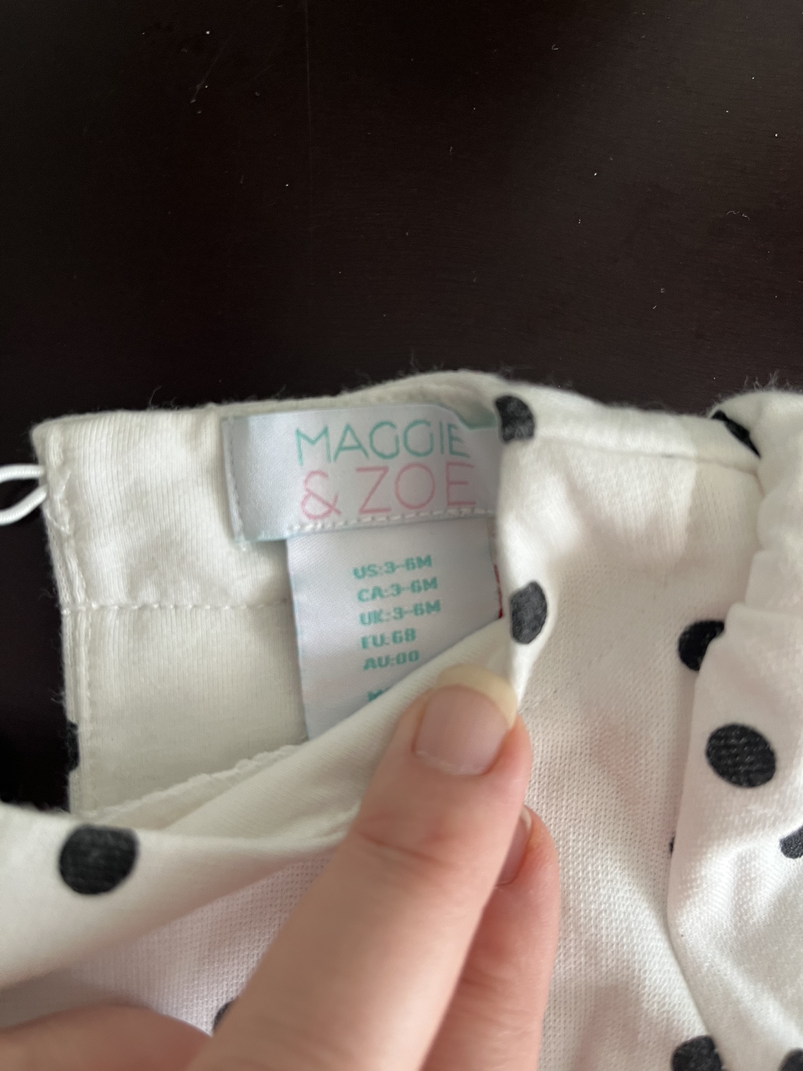 Baby Girl Sleepers/PJs Size 3-6 Months image indicator(6)