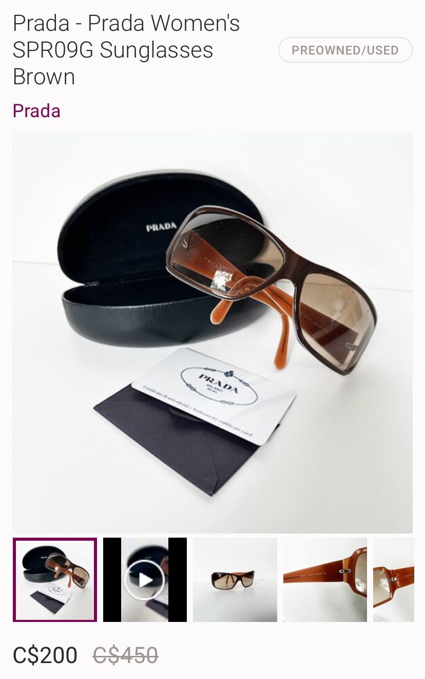Prada Sunglasses - SPR09G image indicator(3)