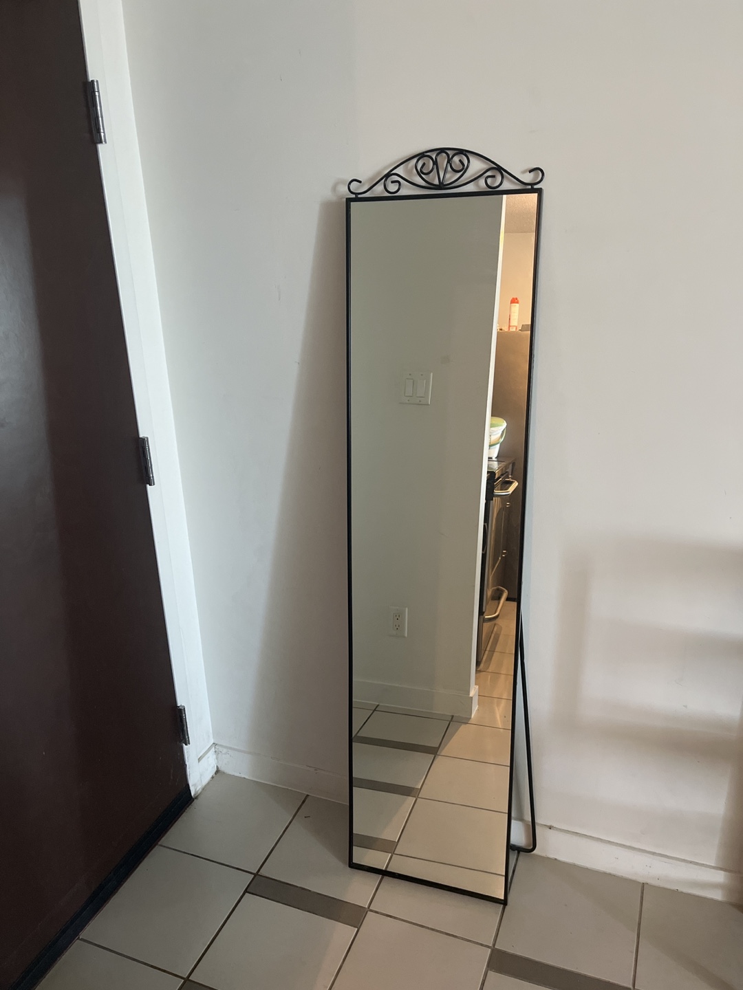 Metal vintage Full length mirror