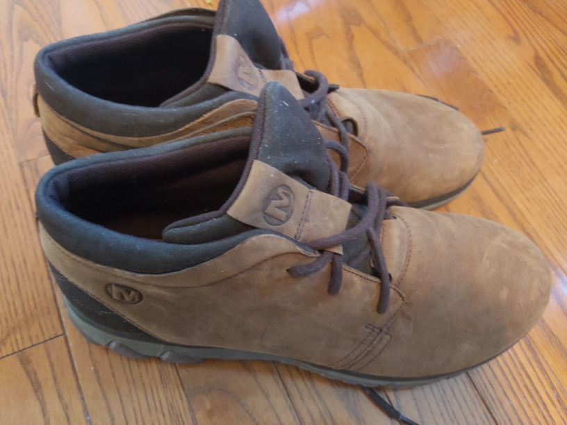 New Men's Merrell Tan Suede Shoes Size 10
