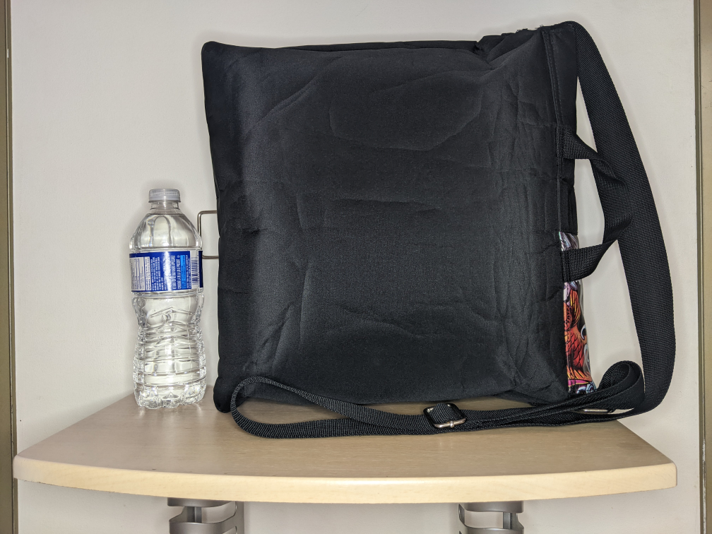 Ed Hardy Death Before Dishonor Y2K Black Messenger Bag Vintage image indicator(4)