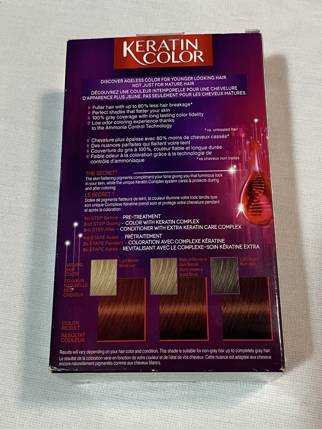 Schwarzkopf Keratin Color Warm Mahogany Hair Colour image indicator(3)