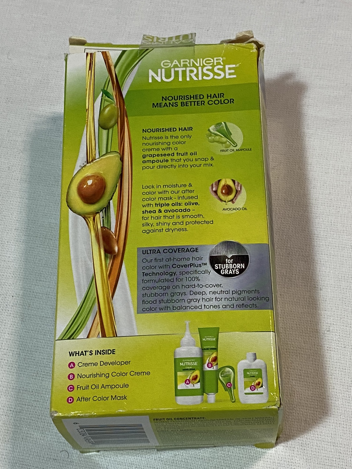 Garnier Nutrisse Hair Color - Black color image indicator(3)