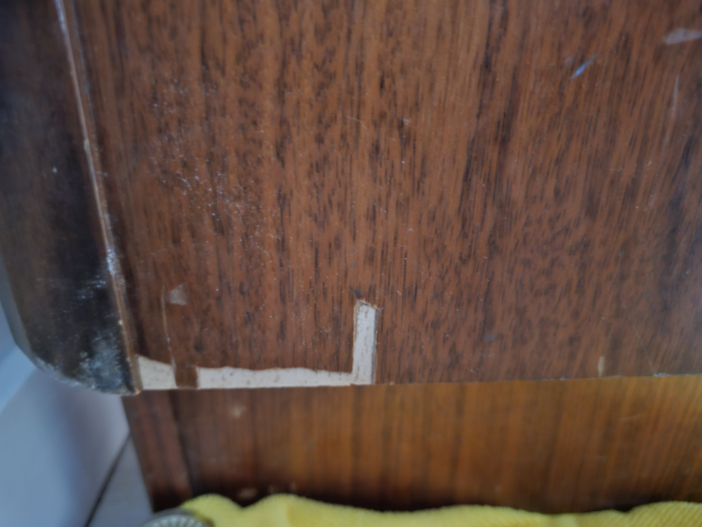 wood cabinet w sliding doors - photo 4
