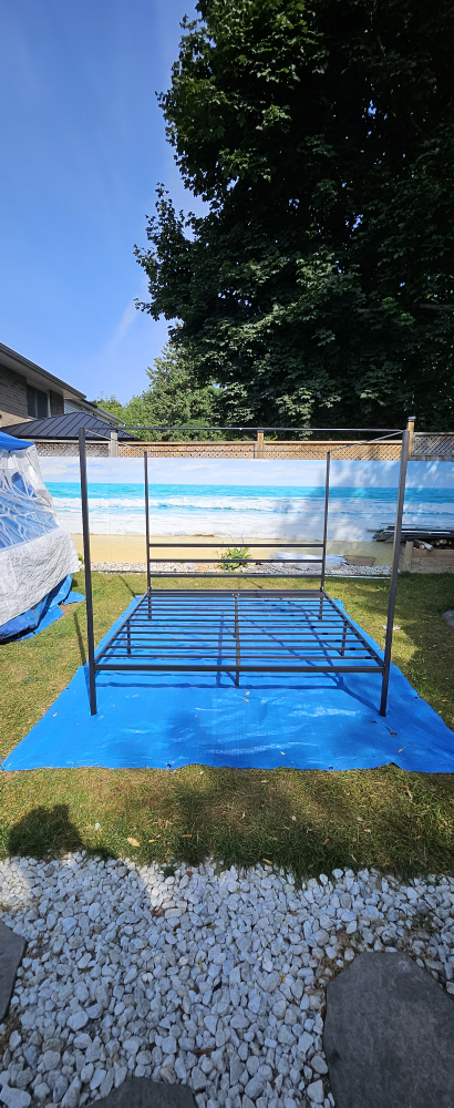 king size frame with canopy Metal and Bolt image indicator(9)