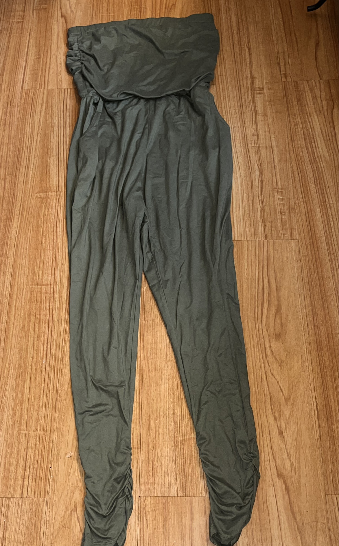 Almost Famous Green Jumpsuit