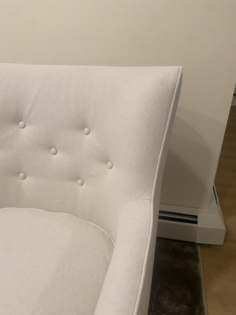 Armchair with Black Legs - photo 3