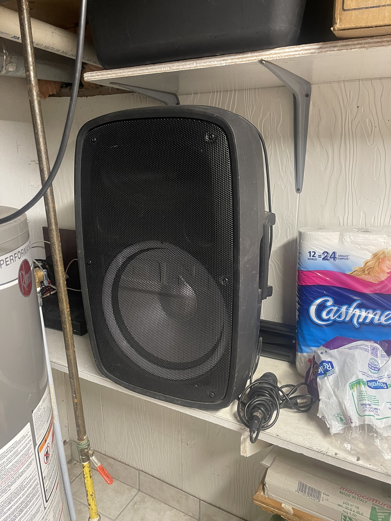Ion karaoke, speaker with microphone and tripod stand microphone - photo 2