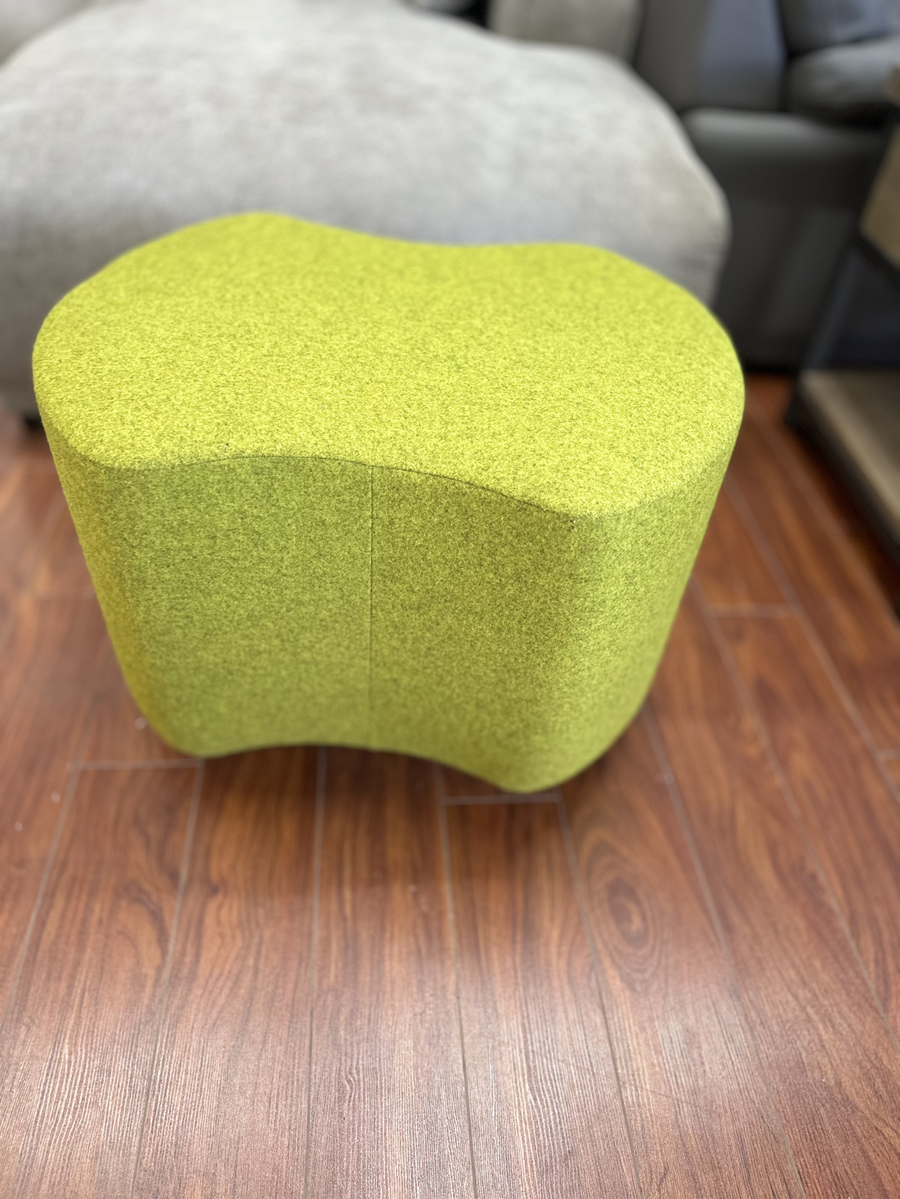 Green foot stool