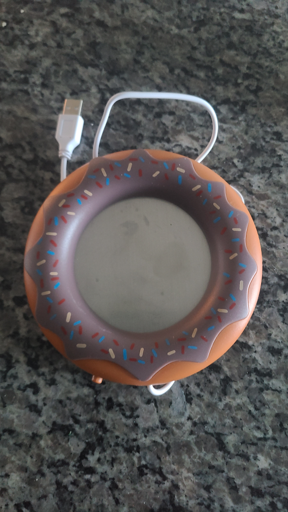 Donut Shaped USB mug warmer thumbnail