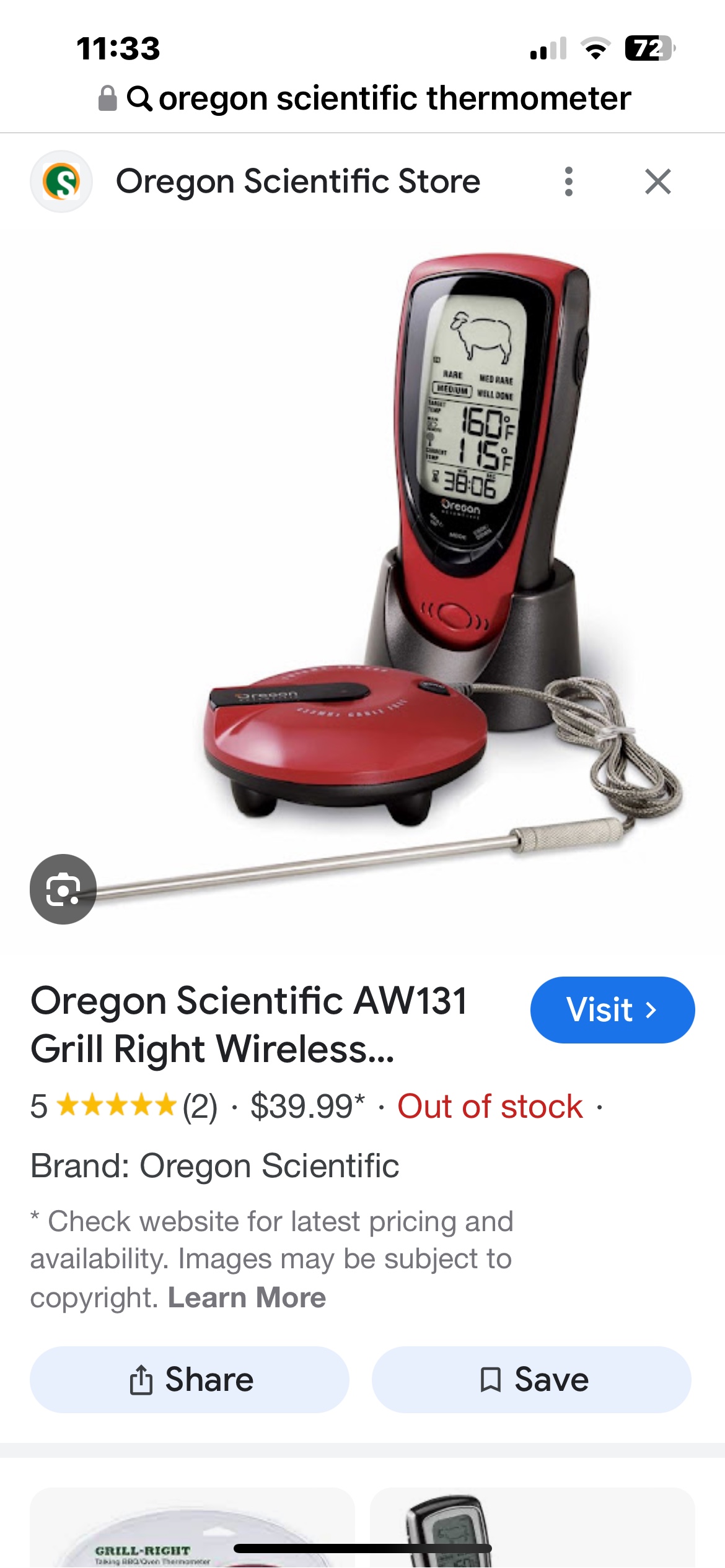 Grill Thermometer - photo 3