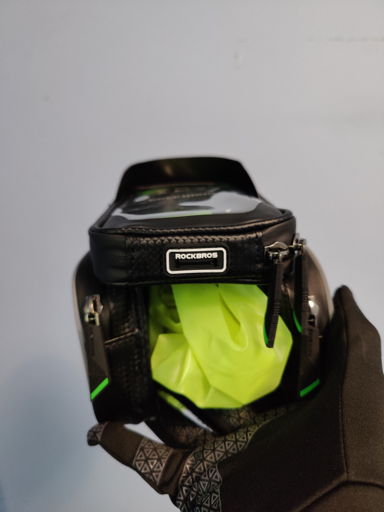 ROCKBROS Bike Frame Bag Waterproof Bicycle Front Top Tube Mount image indicator(4)