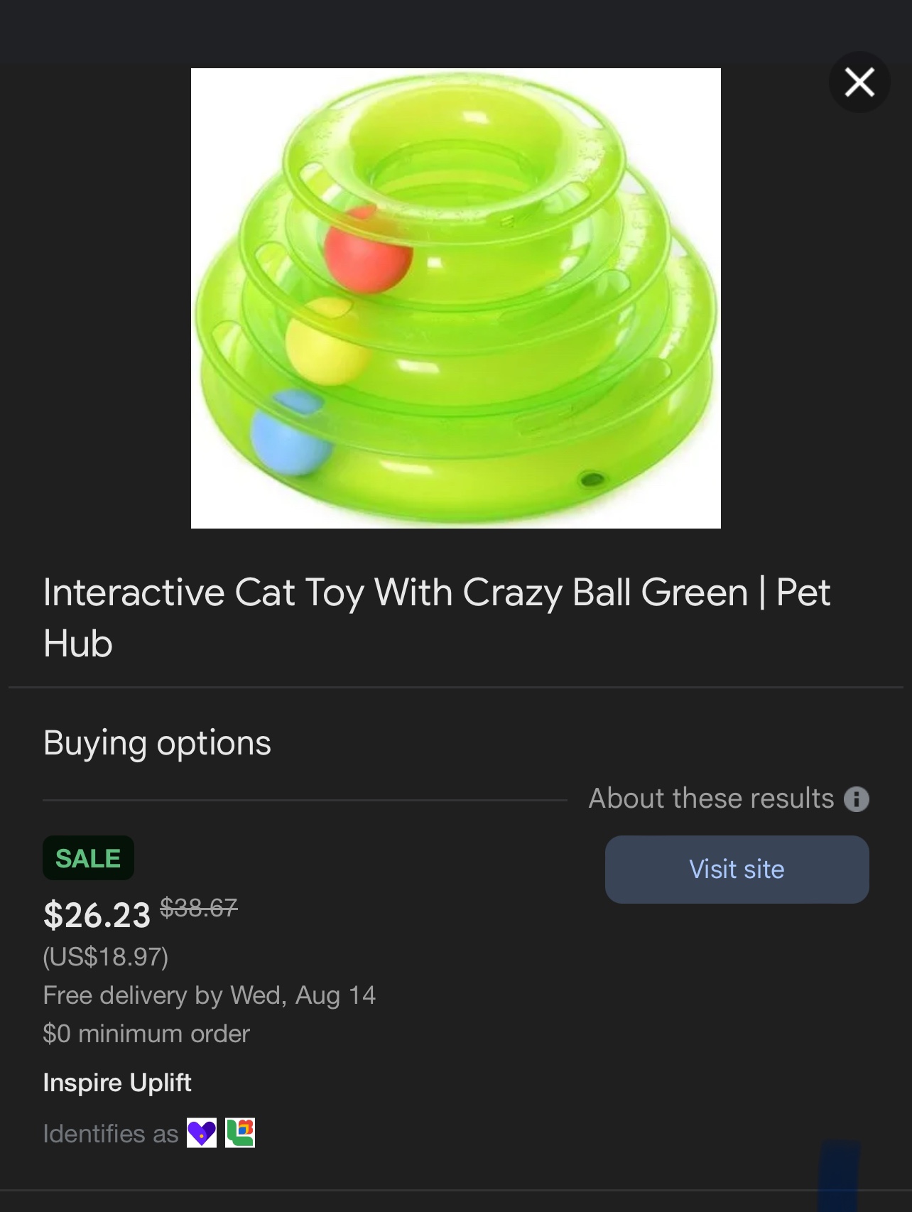 Interactive Cat Toy - photo 3