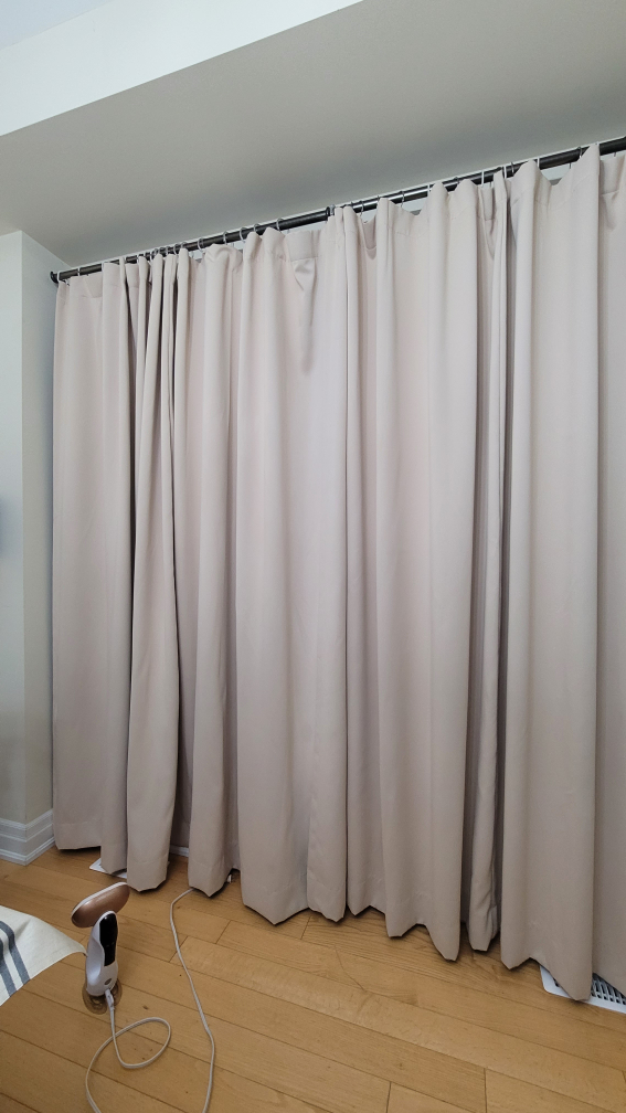 Room darkening curtains - photo 3