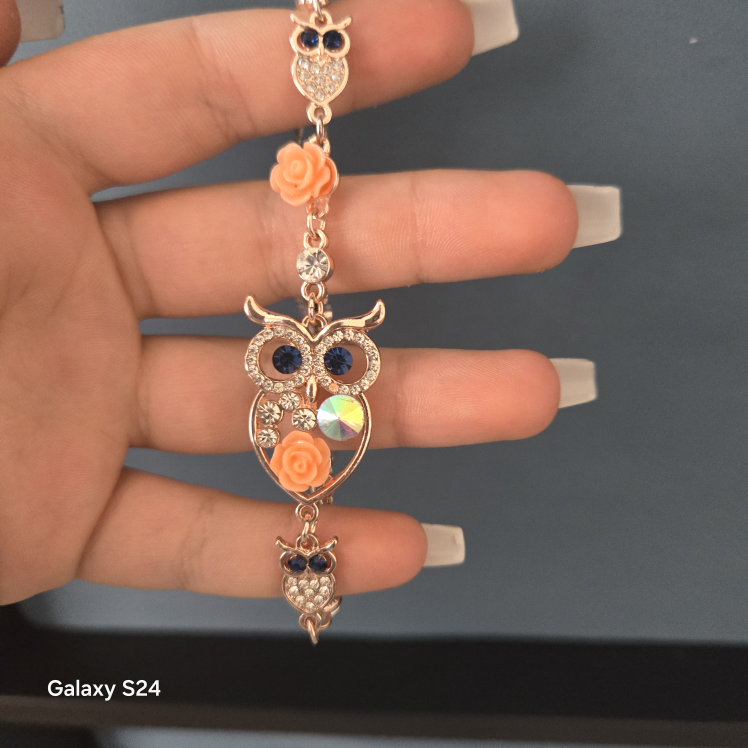 Owl Charm Bracelet