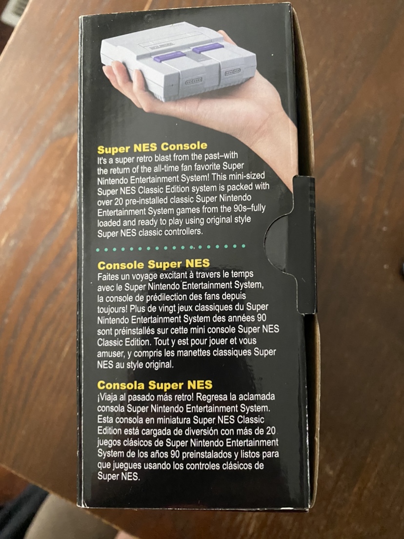 Super Nintendo classic edition image indicator(3)