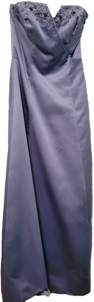 Lavender Strapless Dress image indicator(2)