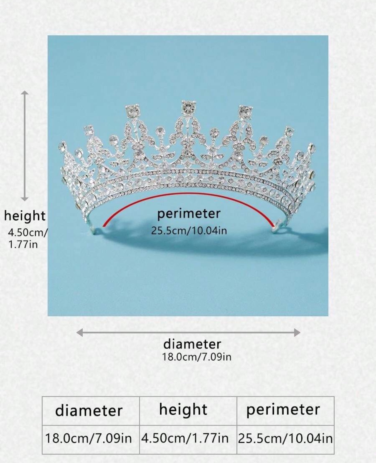 Rhinestone Tiara image indicator(3)