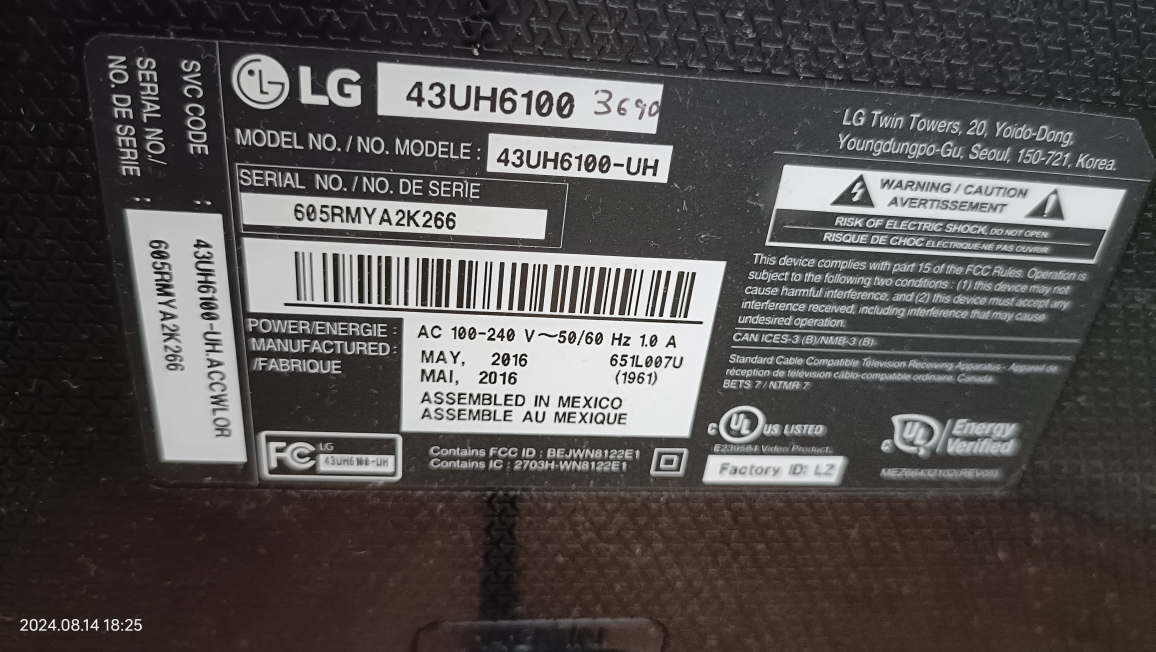 LG 43" Smart TV - photo 3