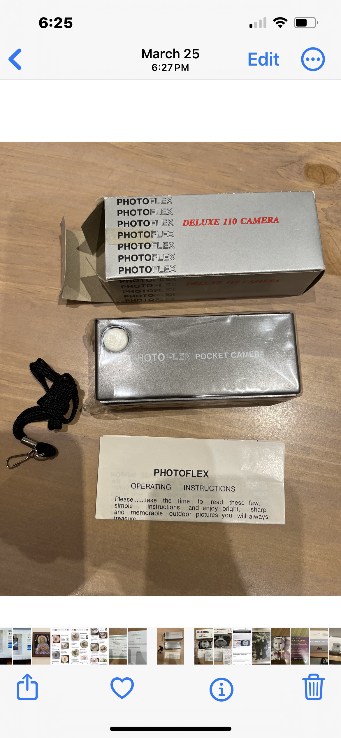 Collectible PhotoFlex Deluxe 110 Camera