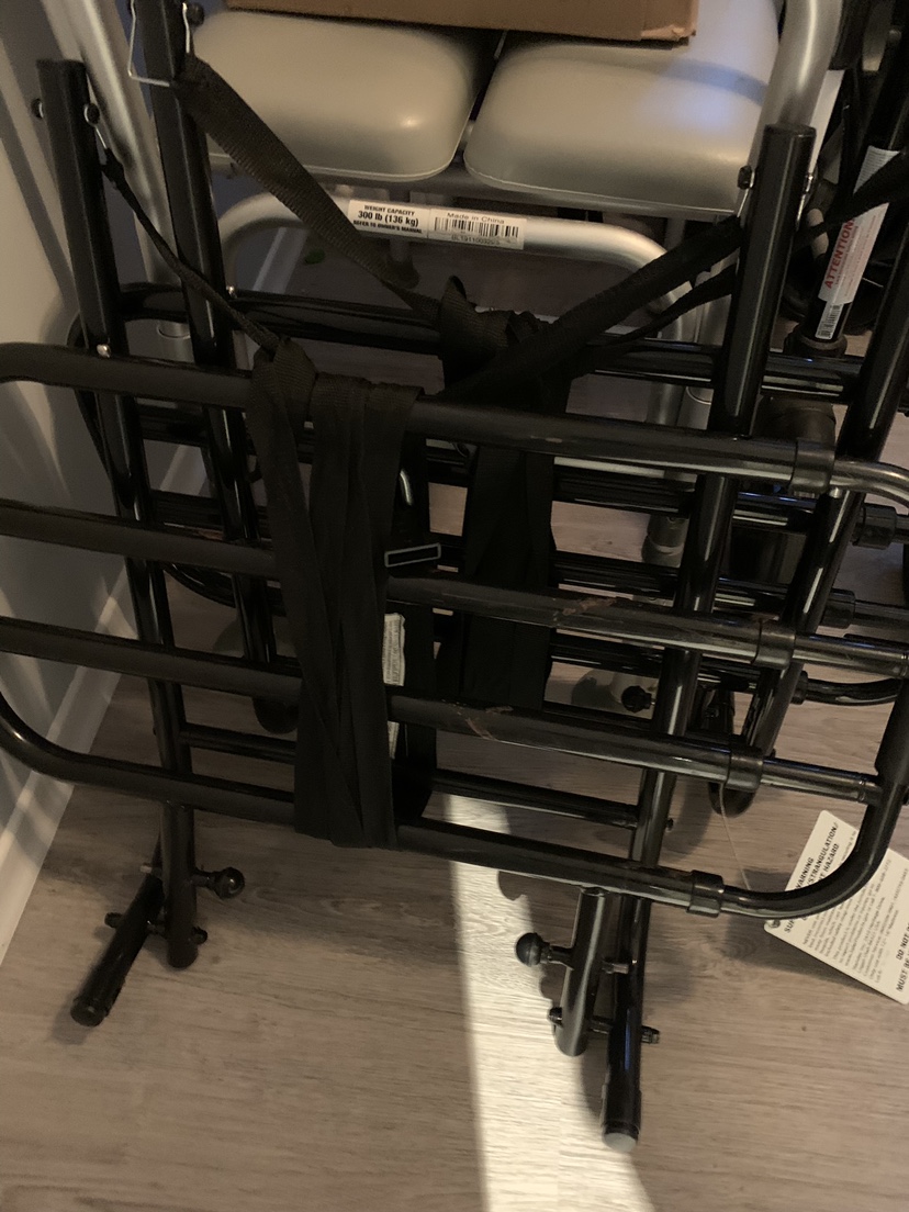 Bed Rails can fully extend length of the bed