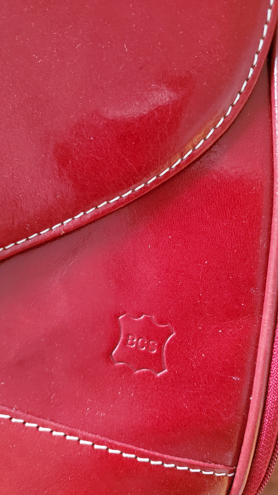 Vera Pelle Style Red Leather Backpack image indicator(5)