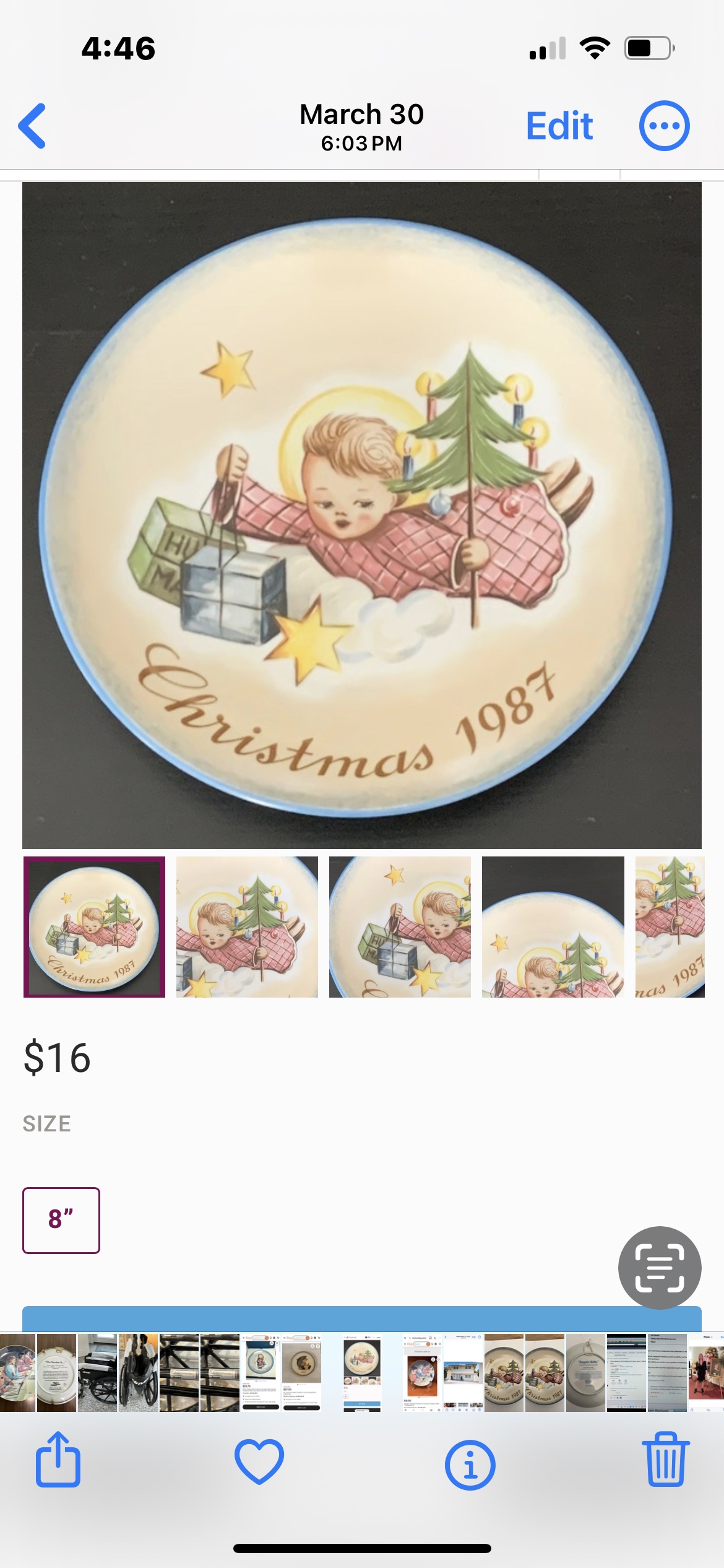 Vintage Collectible Display Plates image indicator(9)