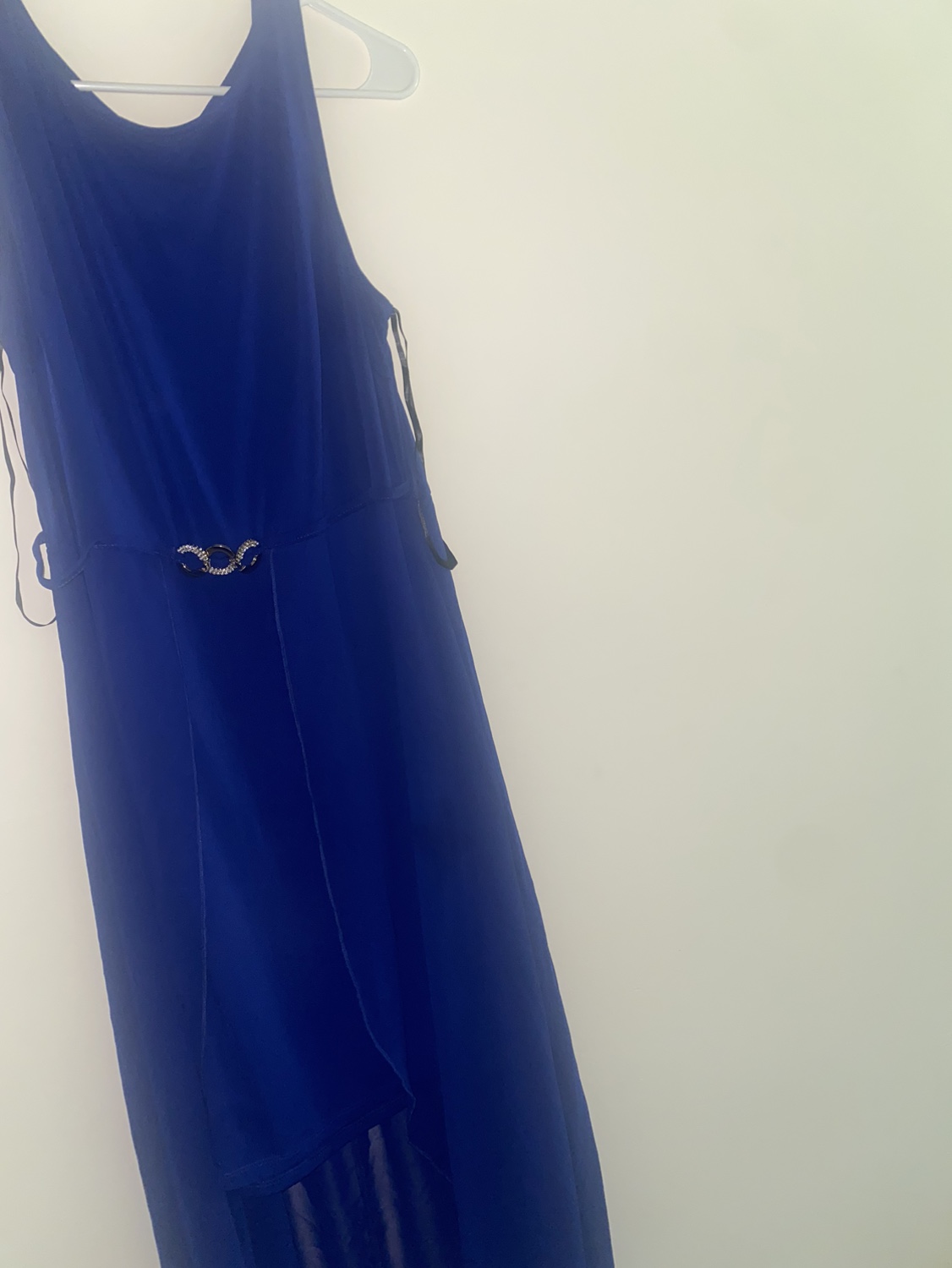Royal Blue High Low Dress