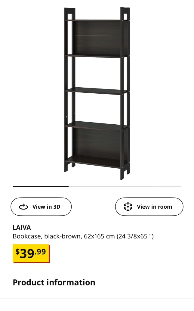 LAIVA Bookcase