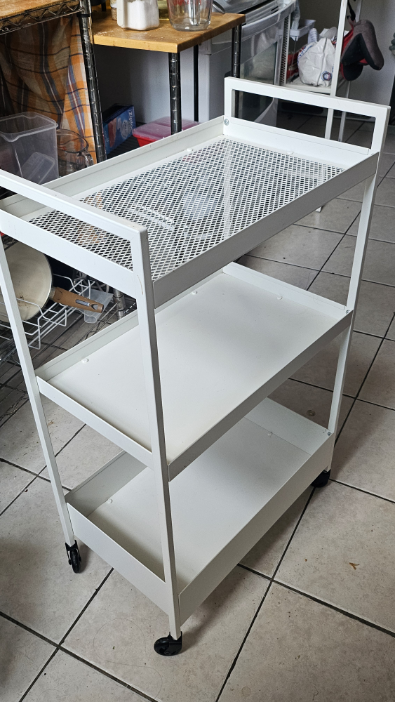 Utility cart, white thumbnail