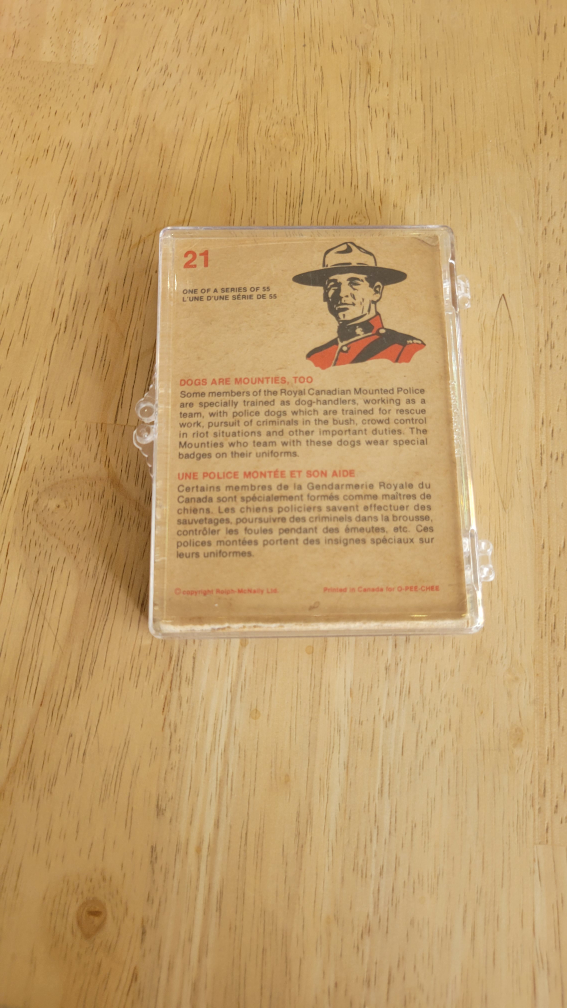 Royal Canadian Mounted Police Trading Cards image indicator(2)