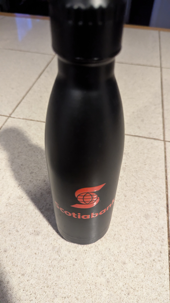 Scotiabank Water Bottle #freecycle