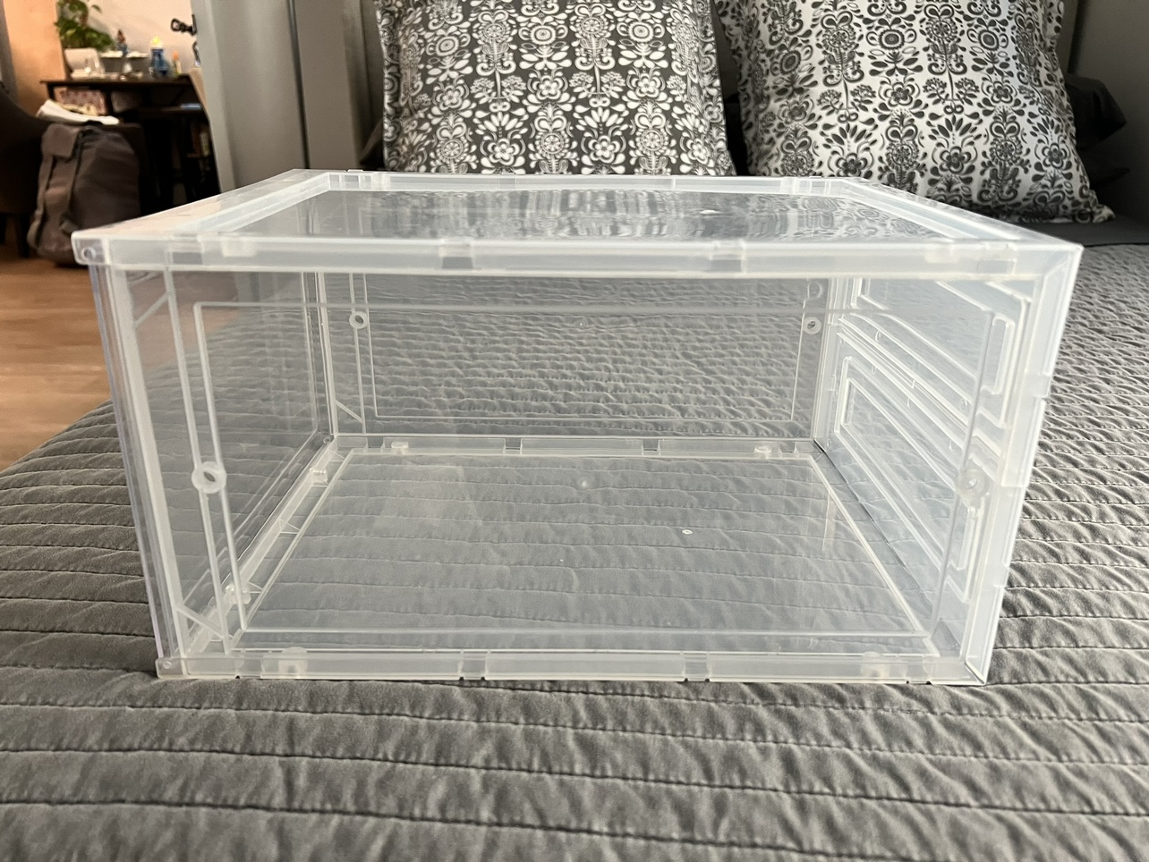 Clear Plastic Shoe Box - photo 3